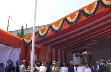 Vice-President Shri C. P. Radhakrishnan participated as Chief Guest at the 79th Hyderabad Liberation Day celebrations at Parade Ground, Secunderabad, Telangana on 17.09.2026