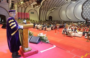 Vice President Shri C. P. Radhakrishnan graced the 15th Graduation Day Ceremony of Sree Uthradom Thirunal (SUT) Academy of Medical Sciences, Thiruvananthapuram on 27.09.2026