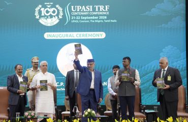 Vice-President Shri C. P. Radhakrishnan graced the Centenary Conference of the UPASI (United Planters’ Association of Southern India) Tea Research Foundation at Coonoor, Nilgiris, on 21.09.2026