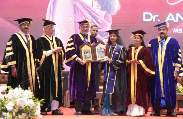 Vice President Shri C. P. Radhakrishnan graced the 15th Graduation Day Ceremony of Sree Uthradom Thirunal (SUT) Academy of Medical Sciences, Thiruvananthapuram on 27.09.2026
