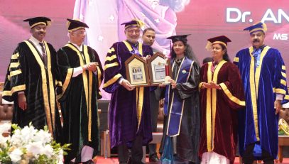 Vice President Shri C. P. Radhakrishnan graced the 15th Graduation Day Ceremony of Sree Uthradom Thirunal (SUT) Academy of Medical Sciences, Thiruvananthapuram on 27.09.2026