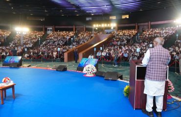 Vice-President Shri C. P. Radhakrishnan inaugurated the 9th India International Water Week 2026 at Bharat Mandapam, New Delhi on 22.09.2026