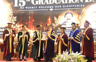 Vice President Shri C. P. Radhakrishnan graced the 15th Graduation Day Ceremony of Sree Uthradom Thirunal (SUT) Academy of Medical Sciences, Thiruvananthapuram on 27.09.2026