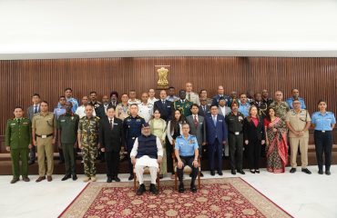 Vice President Shri C. P. Radhakrishnan addressed the 4th edition of the International Strategic Engagement Programme (IN-STEP) at Uprashtrapati Bhawan on 25.09.2026