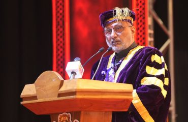 Vice President Shri C. P. Radhakrishnan graced the 15th Graduation Day Ceremony of Sree Uthradom Thirunal (SUT) Academy of Medical Sciences, Thiruvananthapuram on 27.09.2026
