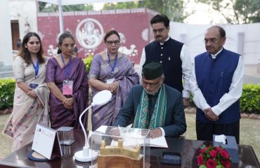 Vice-President C. P. Radhakrishnan graced the Award Ceremony of the 3rd Shri Arun Jaitley Memorial Debate at Shri Ram College of Commerce, University of Delhi on 25.09.2026