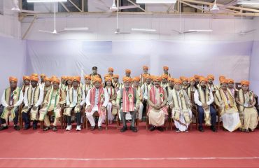 Vice President Shri C. P. Radhakrishnan addressed the Second Convocation of Shri Lal Bahadur Shastri National Sanskrit University in New Delhi on 06.10.2026