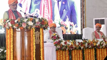 Vice President Shri C. P. Radhakrishnan addressed the Second Convocation of Shri Lal Bahadur Shastri National Sanskrit University in New Delhi on 06.10.2026