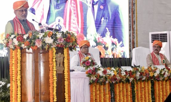 Vice President Shri C. P. Radhakrishnan addressed the Second Convocation of Shri Lal Bahadur Shastri National Sanskrit University in New Delhi on 06.10.2026