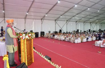 Vice President Shri C. P. Radhakrishnan addressed the Second Convocation of Shri Lal Bahadur Shastri National Sanskrit University in New Delhi on 06.10.2026