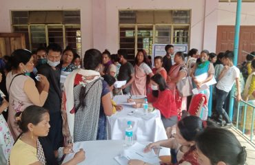 ADIP Distribution Camp at Ri- Bhoi District