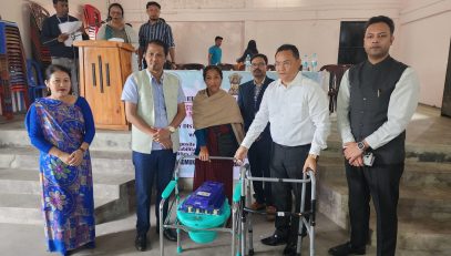 Aids & Appliances Distribution Camp at WJH