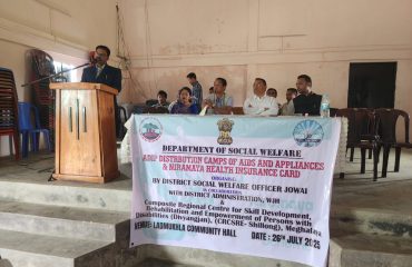 Aids & Appliances Distribution Camp