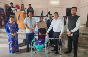 Aids & Appliances Distribution Camp at WJH