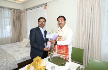 Meeting with Hon'ble Minister of State Shri. B. L. Verma