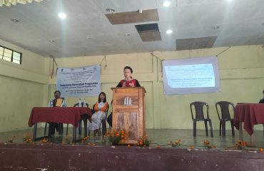 Awareness Generation Programme on Central Government Schemes for Persons with Disabilities at Pynursla Neng Gate, Dorbar Hall
