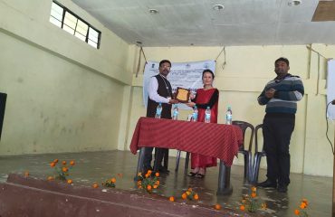 Awareness Generation Programme on Central Government Schemes for Persons with Disabilities at Pynursla Neng Gate, Dorbar Hall