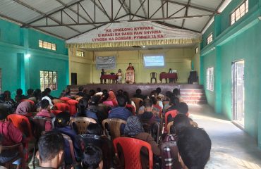 Awareness Generation Programme on Central Government Schemes for Persons with Disabilities at Pynursla Neng Gate, Dorbar Hall