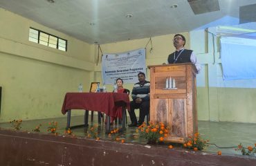 Awareness Generation Programme on Central Government Schemes for Persons with Disabilities at Pynursla Neng Gate, Dorbar Hall