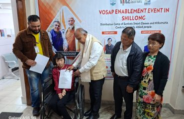 Distribution of NIRAMAYA Health Insurance Card