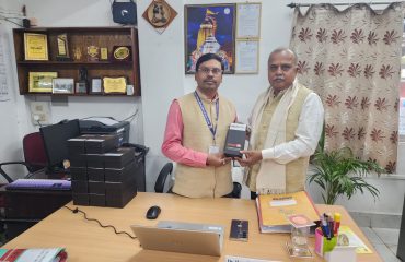 Recieved Smart Glasses for Visually Impaired beneficiaries of CRCSRE Shillong