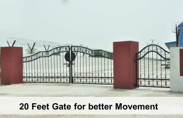20 Feet Gate for better Movement