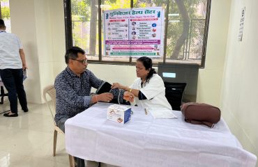 Health Camp For SRA Officer & Employee