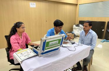 एसआरए अधिकारी आणि कर्मचाऱ्यांसाठी आरोग्य शिबिर