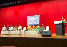 Hon’ble CEO sir adressing the Employees and Officers