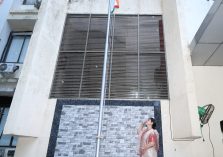 Hon. Secretary, MMR SRA Thane saluting the flag