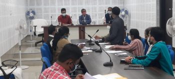 RDC reviewed Covid Situation at Bolangir