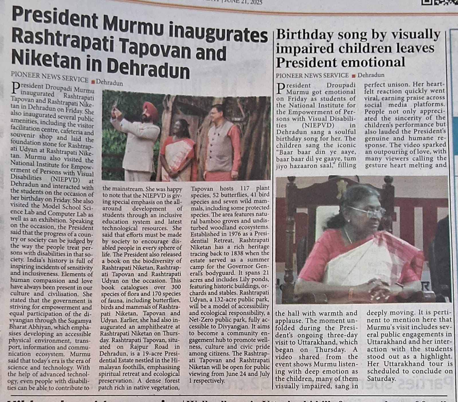 News Cutting