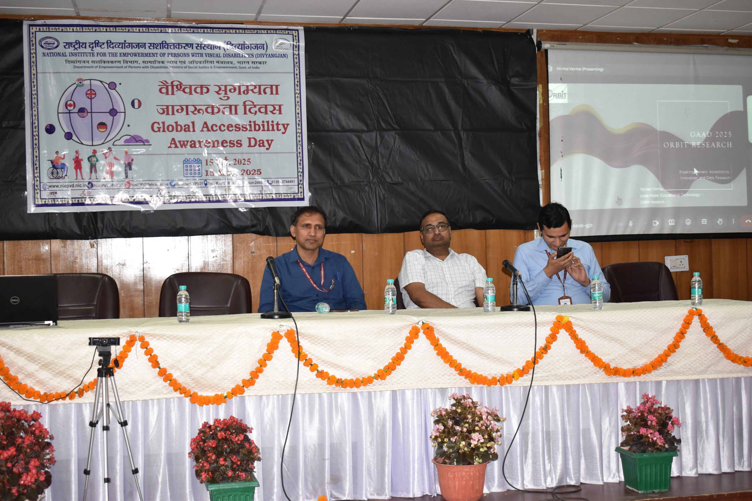 Representatives from esteemed organizations including Torchit, XRCVC, and Orbit participated virtually and shared valuable insights on assistive devices and emerging accessibility technologies aimed at empowering perso