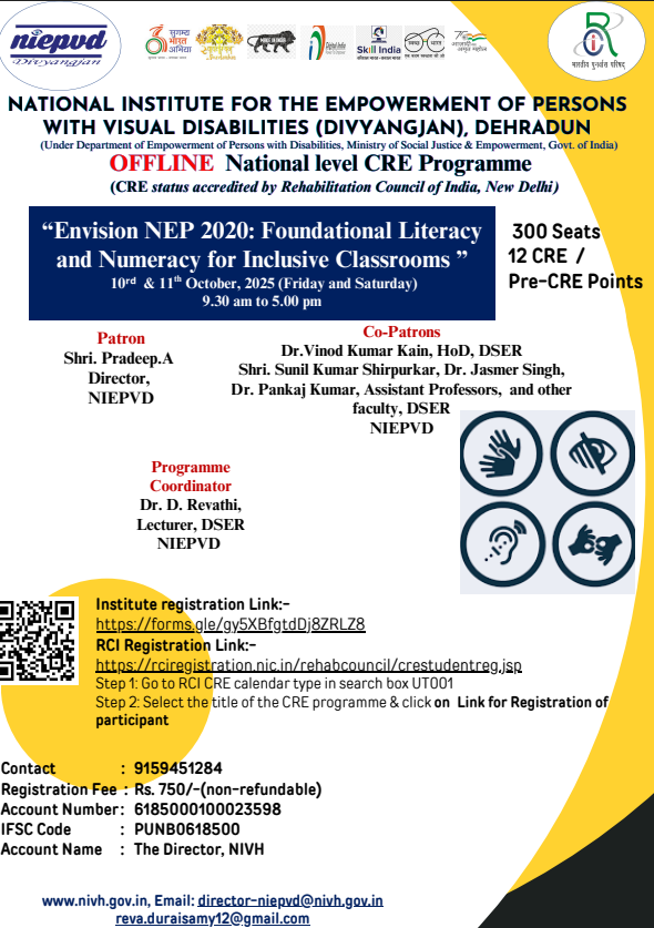 Envision NEP 2020: Foundational Literacy and Numeracy for Inclusive Classrooms 