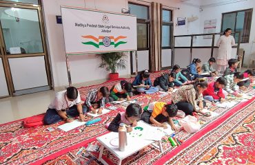 Drawing competition organized at MPSLSA (Dated- 24-01-2025)