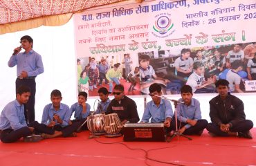 Constitution Day Celebration with Children of Special Schools – Jabalpur 🌼3