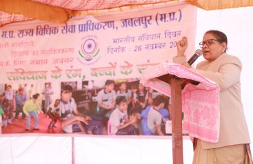 Constitution Day Celebration with Children of Special Schools – Jabalpur 🌼2