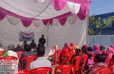 Training Programe at Resham Majri