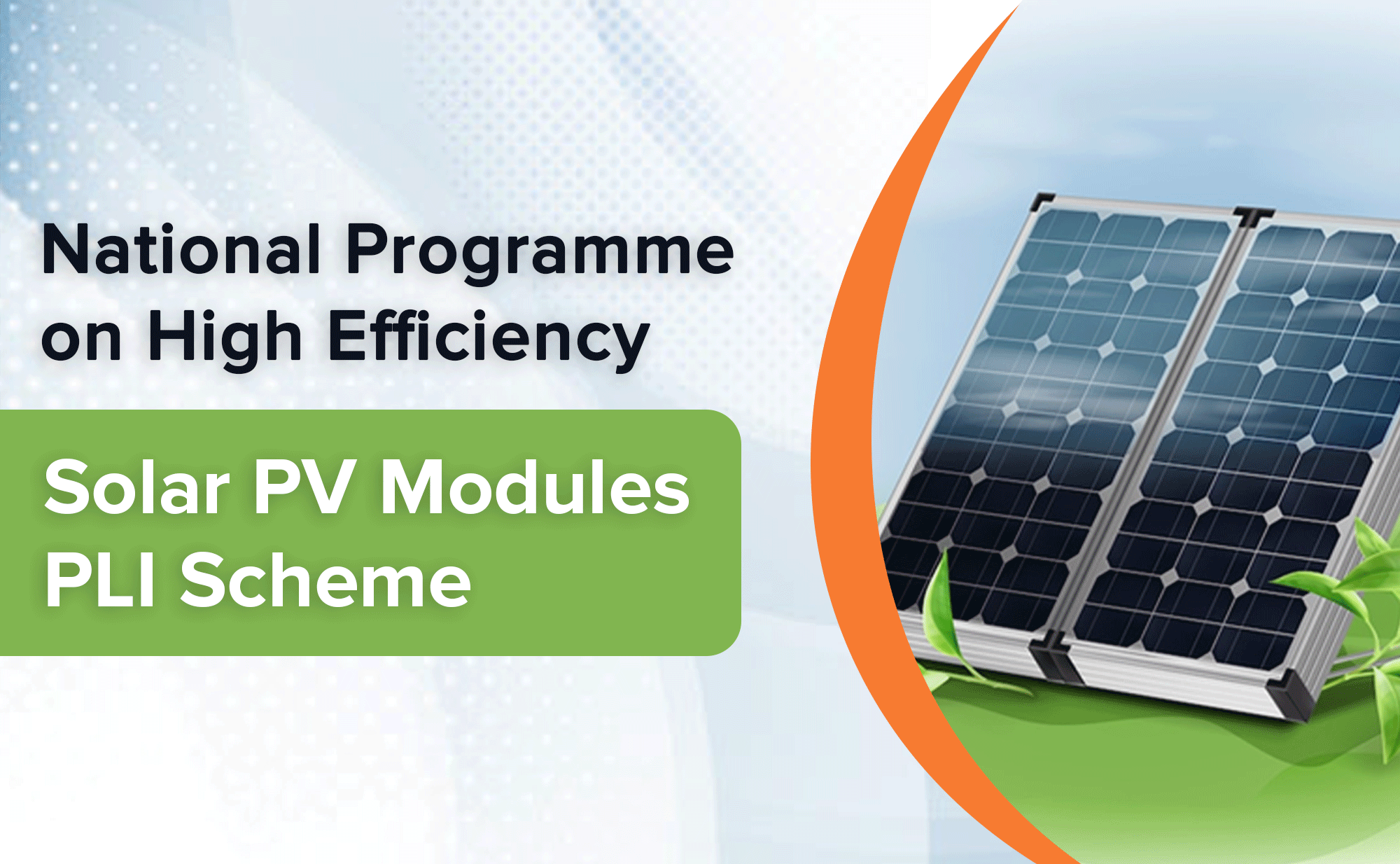 Solar PV Module PLI Scheme
