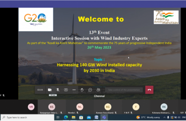 Webinar on Offshore Wind Energy