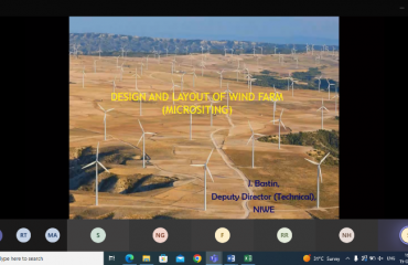 Webinar on Design and Layout of Wind Farms