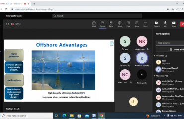 Webinar on Offshore Wind Energy