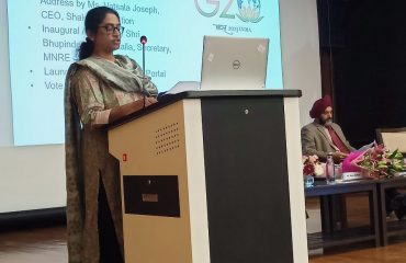 Ms Vatsala Joseph, CEO, Shakti Foundation address at the Inaugural