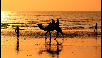 Devka Beach camel ride