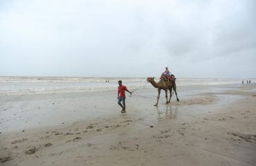 जम्पोर बीच ऊँट की सवारी