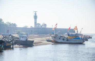 Moti Daman Jetty far view