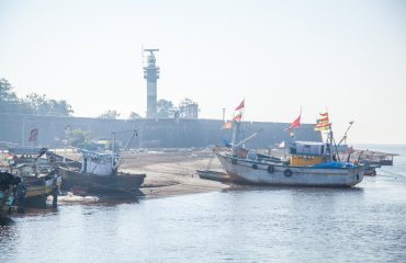बड़ा दमन जेट्टी फर दृश्य