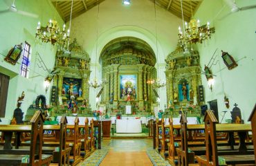 The Church of Our Lady of Remedios inside