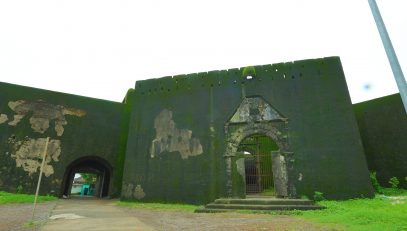St. Jerome fort in monsoon view