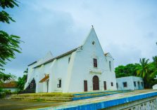 The Church of Our Lady of Remedios outside;?>
